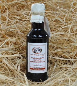 Truskawkowo-miętowe Wspomnienie Lata - syrop truskawkowo-miętowy