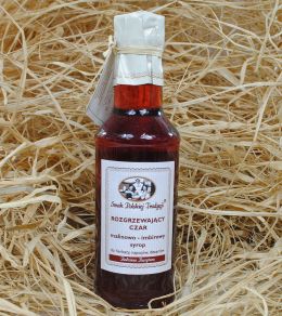 Rozgrzewający Czar - syrop malinowo-imbirowy