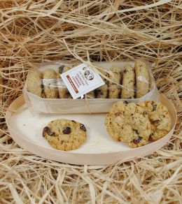 Ciasteczkowo Żurawinowa Manufaktura Smaku - Ciasteczka Owsiane z Żurawiną