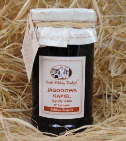 Jagodowa Kąpiel - Jagody Leśne w Syropie