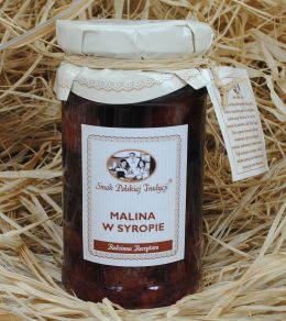 Malinowa Kąpiel - Maliny w Syropie