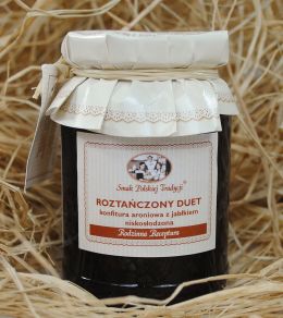 Roztańczony Duet - konfitura aroniowa z jabłkiem niskosłodzona