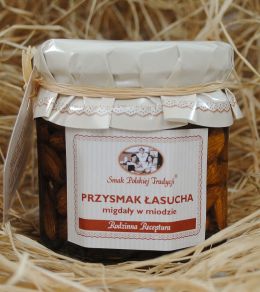 Przysmak Łasucha - Migdały w Miodzie