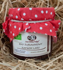 EKO Żurawinowy Zapach Lasu - ekologiczna żurawina niskosłodzona